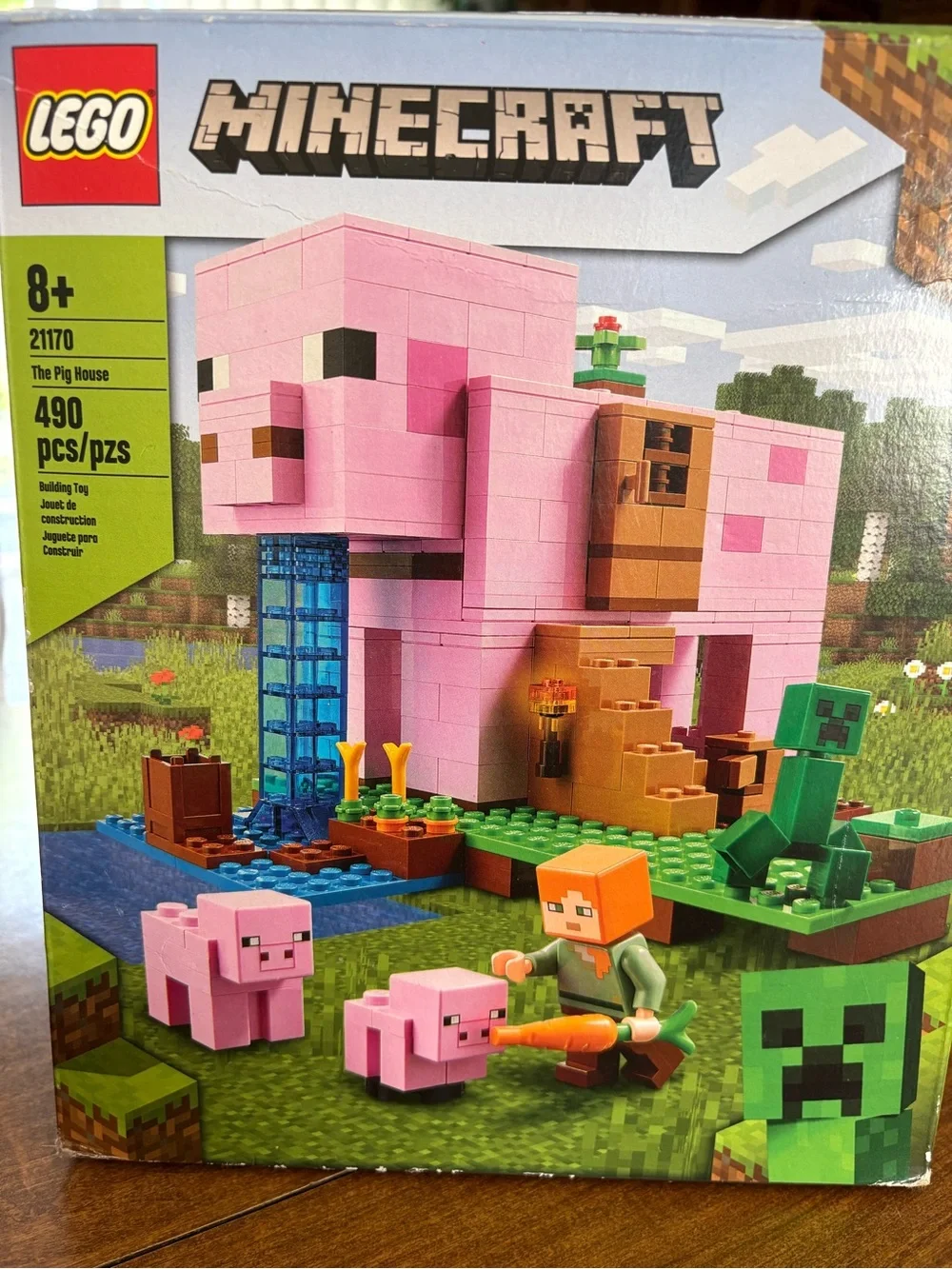 Lego Minecraft Retired 21170 The Pig House